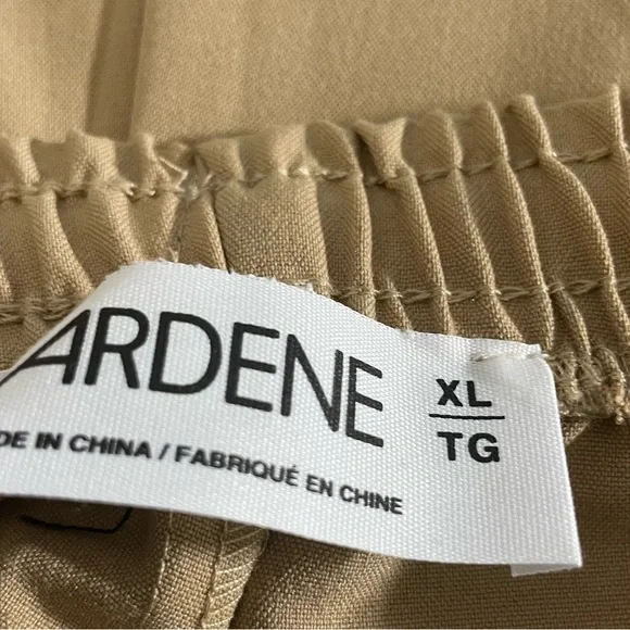 Sz XL Ardene women’s Mid Rise Straight Leg Cargo Pants 4 pockets pull on - Picture 7 of 12